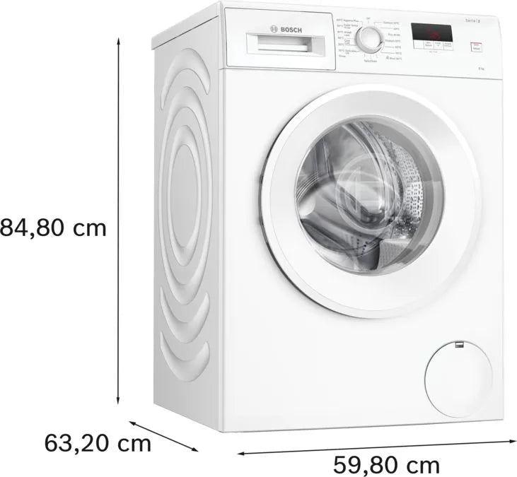 Bosch WGE03408GB 8Kg Freestanding Washing Machine