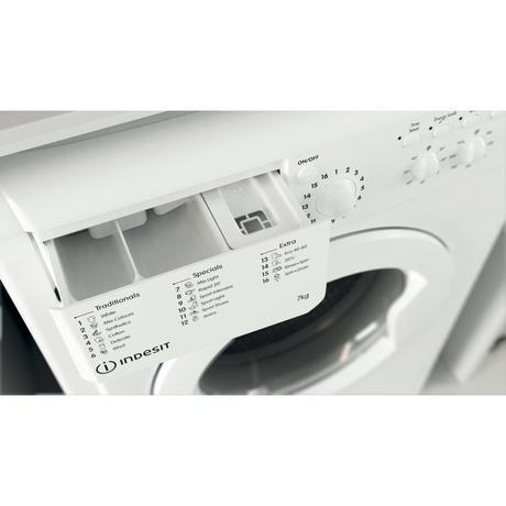 Indest  IWC71252WUKN 7Kg Freestanding Washing Machine