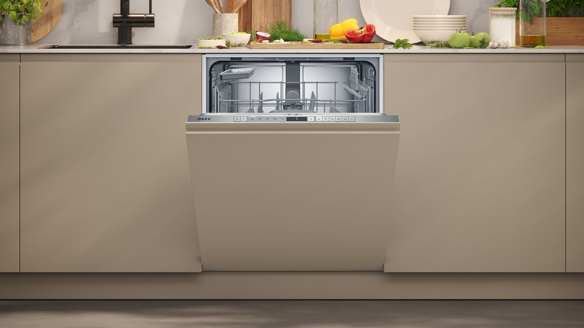 NEFF S153HKX03G Integrated Full Size Dishwasher