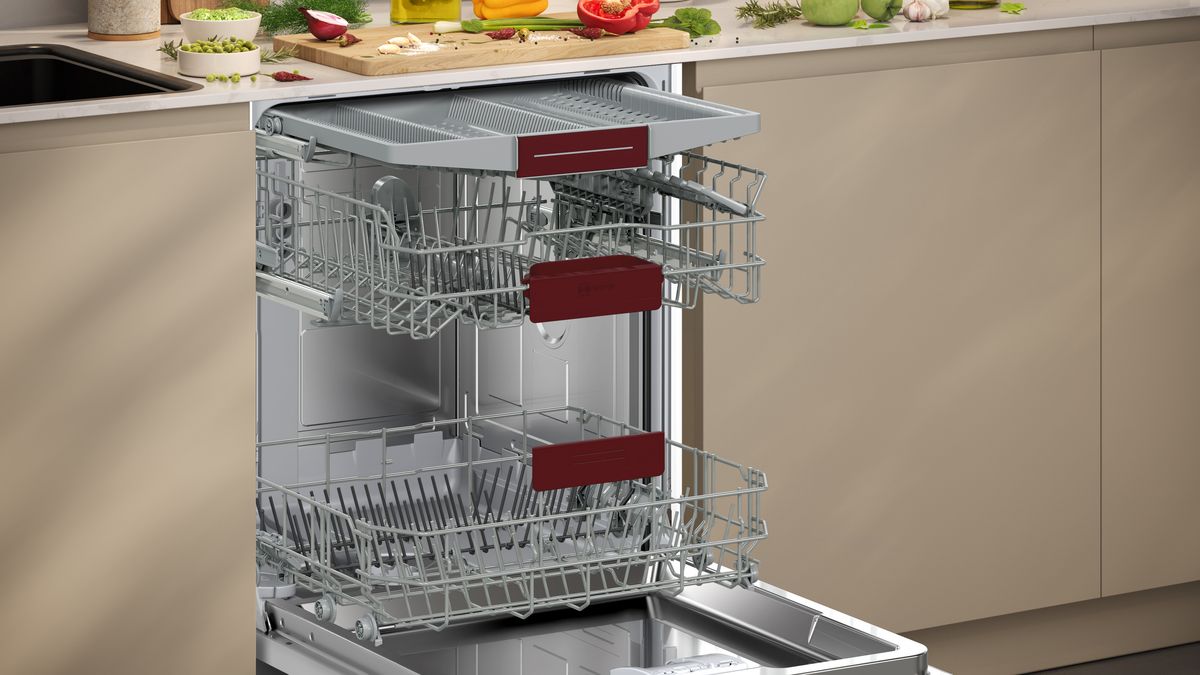 NEFF S155HVX00G Integrated Full Size Dishwasher
