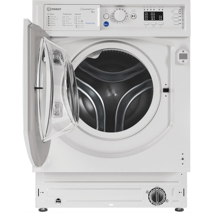 Indesit BIWMIL81284 8Kg Integrated Washing Machine