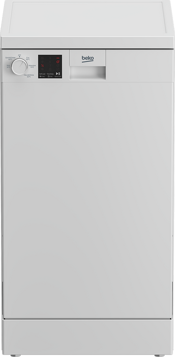 Beko DVS05C20 Freestanding Slimline Dishwasher