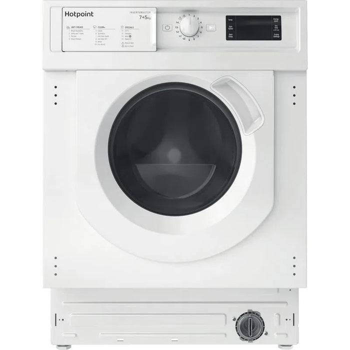 HOTPOINT BIWDHG75148UKN 8/5kg Integrated Washer Dryer
